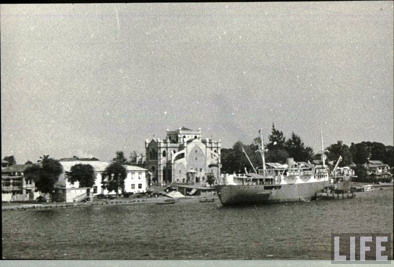 Lagos Island in the 1940s